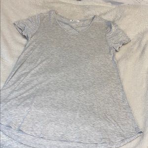 Women’s Tee, size Large. Fits more like a medium.